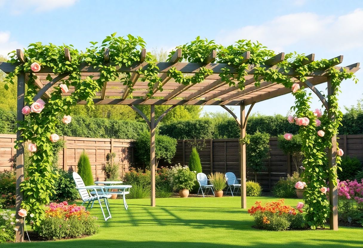 Élégance durable : pourquoi choisir une pergola en fer forgé pour votre extérieur