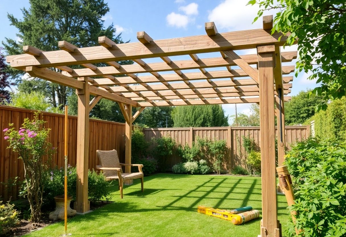 Comment poser une pergola pour transformer votre espace extérieur