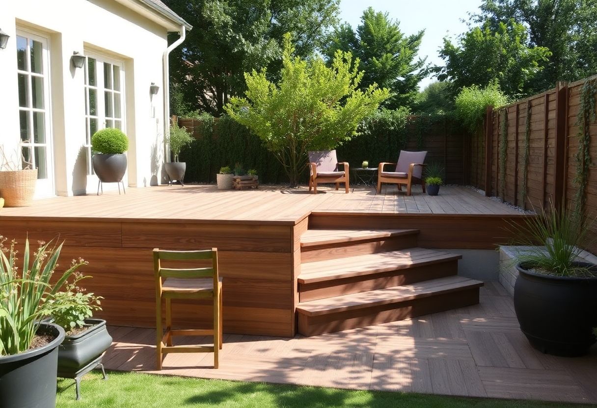 Découvrez les avantages d'une terrasse en bois composite